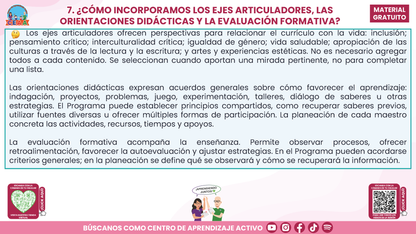 RESUMEN Y ACOMPAÑAMIENTO DOCENTE TEMA: NUESTRO PROGRAMA ANALÍTICO ¿CÓMO CONSTRUIRLO O FORTALECERLO? en PDF