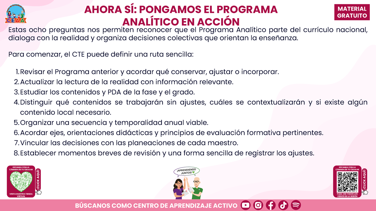 Resumen: CONSEJO CONSEJO TÉCNICO ESCOLAR FASE INTENSIVA CICLO ESCOLAR 2026-2027 - NUESTRO PROGRAMA ANALÍTICO: ¿CÓMO CONSTRUIRLO O FORTALECERLO? En PDF