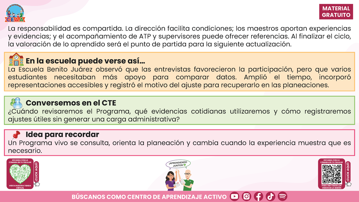 RESUMEN Y ACOMPAÑAMIENTO DOCENTE TEMA: NUESTRO PROGRAMA ANALÍTICO ¿CÓMO CONSTRUIRLO O FORTALECERLO? en PDF