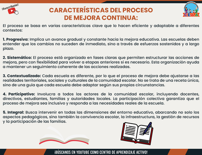 Resumen Gráfico - El Proceso de Mejora Continua en PDF