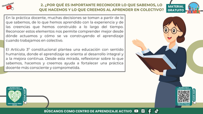 Resumen Gráfico: ¿CÓMO CONSTRUIMOS COMO DOCENTES NUESTROS CONOCIMIENTOS, SABERES Y CREENCIAS? en PDF