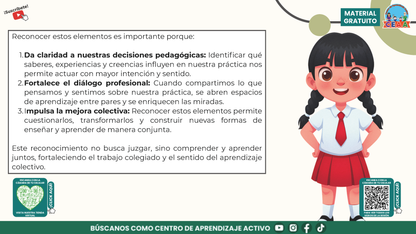 Resumen Gráfico: ¿CÓMO CONSTRUIMOS COMO DOCENTES NUESTROS CONOCIMIENTOS, SABERES Y CREENCIAS? en PDF