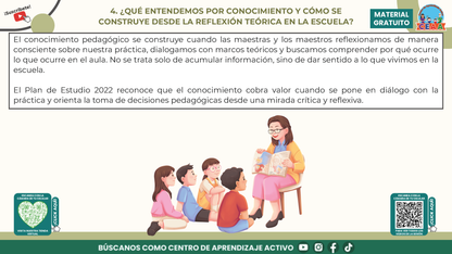 Resumen Gráfico: ¿CÓMO CONSTRUIMOS COMO DOCENTES NUESTROS CONOCIMIENTOS, SABERES Y CREENCIAS? en PDF