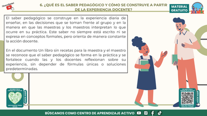 Resumen Gráfico: ¿CÓMO CONSTRUIMOS COMO DOCENTES NUESTROS CONOCIMIENTOS, SABERES Y CREENCIAS? en PDF