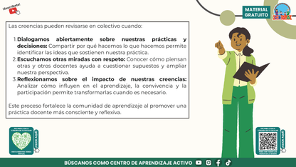 Resumen Gráfico: ¿CÓMO CONSTRUIMOS COMO DOCENTES NUESTROS CONOCIMIENTOS, SABERES Y CREENCIAS? en PDF