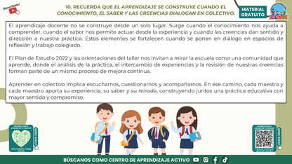 Resumen Gráfico: ¿CÓMO CONSTRUIMOS COMO DOCENTES NUESTROS CONOCIMIENTOS, SABERES Y CREENCIAS? en PDF