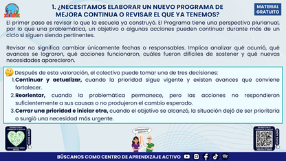 Resumen: NUESTRO PROGRAMA DE MEJORA CONTINUA: ¿CÓMO INICIAMOS SIN PARTIR DE CERO?  En pdf