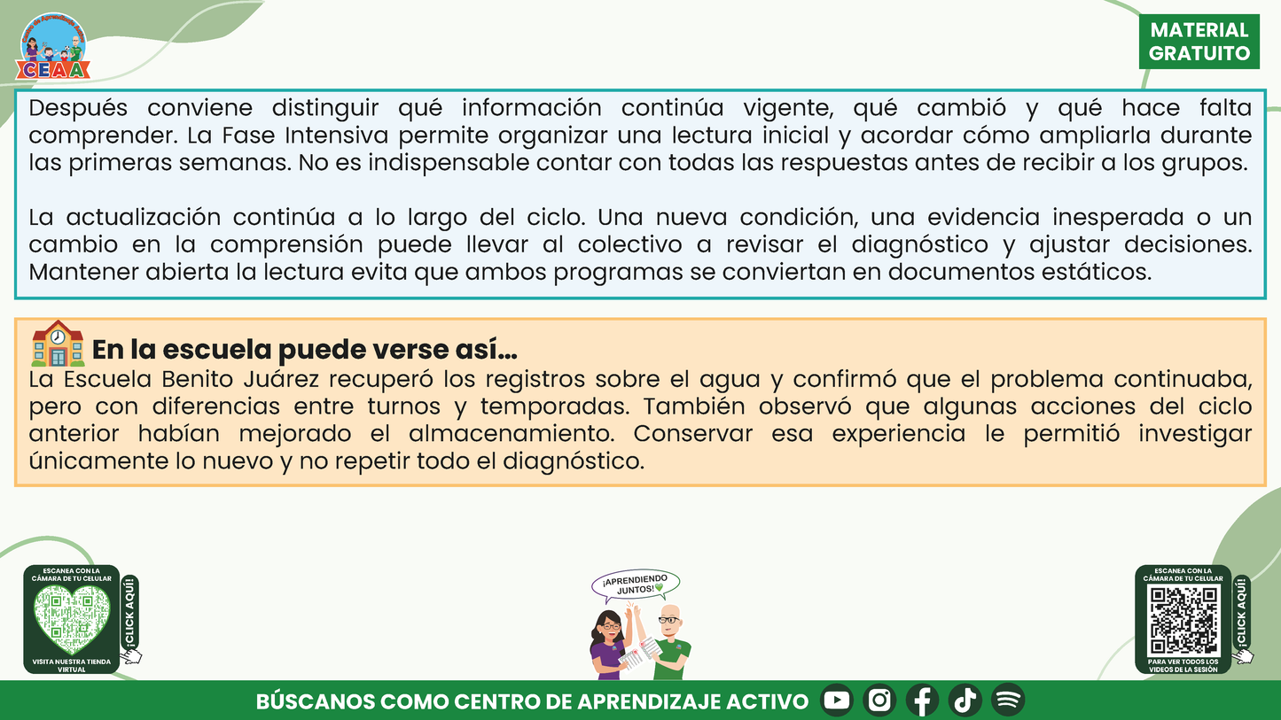 RESUMEN Y ACOMPAÑAMIENTO DOCENTE TEMA: LECTURA DE LA REALIDAD EL PUNTO DE PARTIDA DEL PROGRAMA ANALÍTICO Y DEL PROGRAMA DE MEJORA CONTINUA en PDF