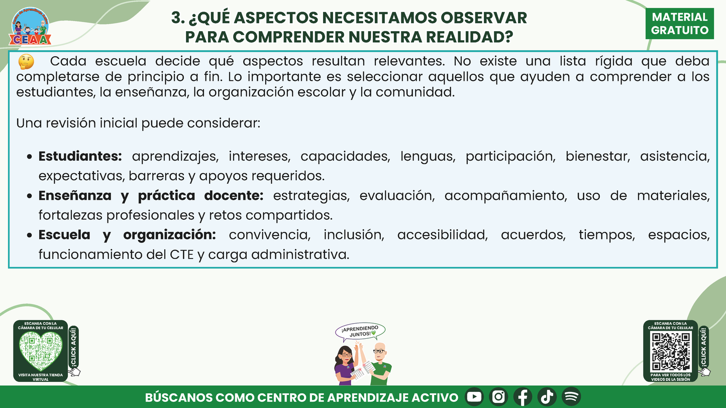 RESUMEN Y ACOMPAÑAMIENTO DOCENTE TEMA: LECTURA DE LA REALIDAD EL PUNTO DE PARTIDA DEL PROGRAMA ANALÍTICO Y DEL PROGRAMA DE MEJORA CONTINUA en PDF