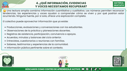 RESUMEN Y ACOMPAÑAMIENTO DOCENTE TEMA: LECTURA DE LA REALIDAD EL PUNTO DE PARTIDA DEL PROGRAMA ANALÍTICO Y DEL PROGRAMA DE MEJORA CONTINUA en PDF