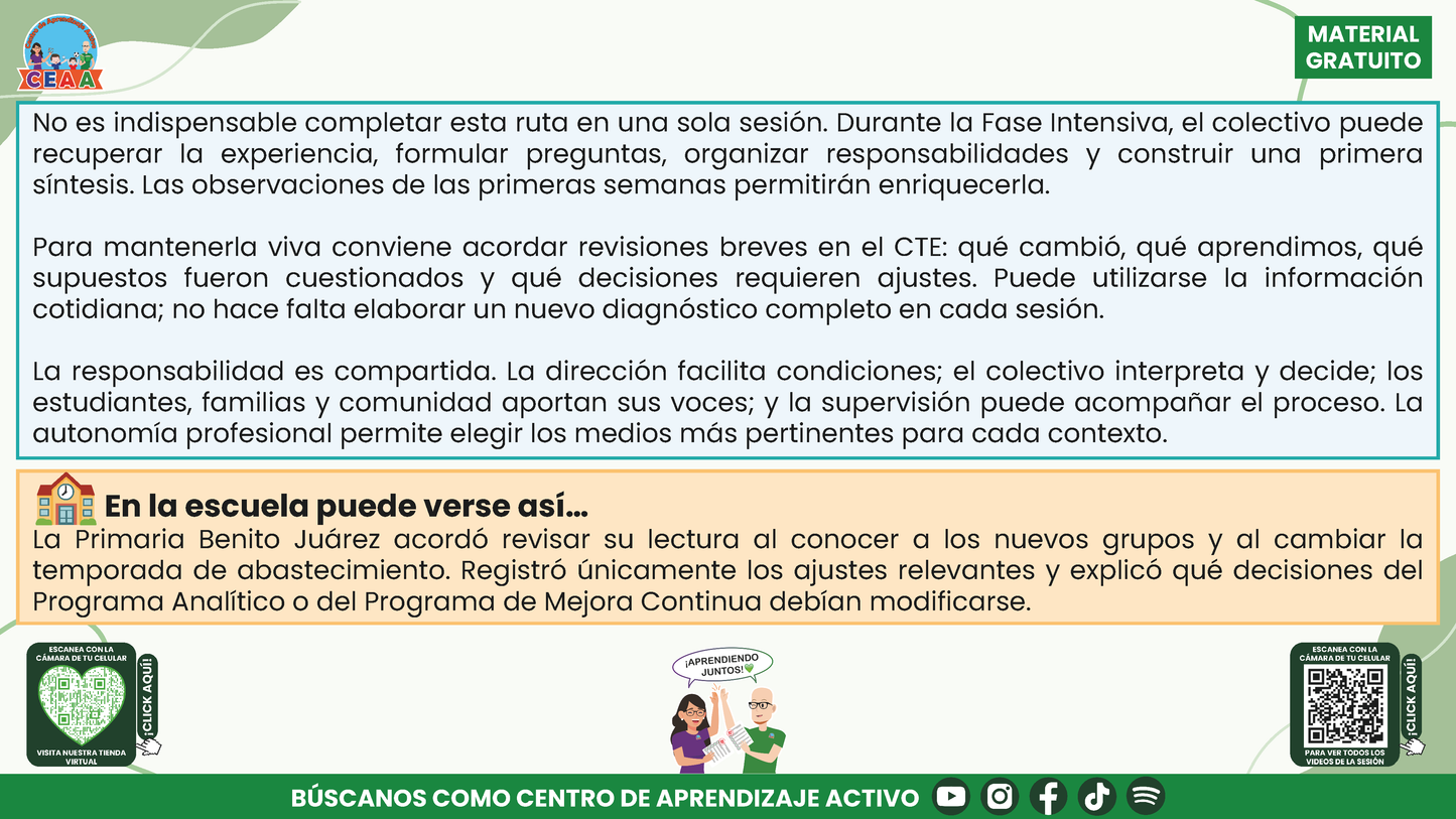 RESUMEN Y ACOMPAÑAMIENTO DOCENTE TEMA: LECTURA DE LA REALIDAD EL PUNTO DE PARTIDA DEL PROGRAMA ANALÍTICO Y DEL PROGRAMA DE MEJORA CONTINUA en PDF