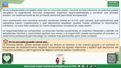 RESUMEN Y ACOMPAÑAMIENTO DOCENTE TEMA: LECTURA DE LA REALIDAD EL PUNTO DE PARTIDA DEL PROGRAMA ANALÍTICO Y DEL PROGRAMA DE MEJORA CONTINUA en PDF