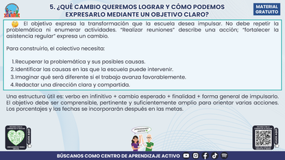 Resumen: NUESTRO PROGRAMA DE MEJORA CONTINUA: ¿CÓMO INICIAMOS SIN PARTIR DE CERO?  Editable en PowerPoint en PDF