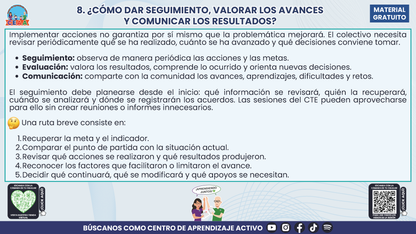 Resumen: NUESTRO PROGRAMA DE MEJORA CONTINUA: ¿CÓMO INICIAMOS SIN PARTIR DE CERO?  Editable en PowerPoint en PDF