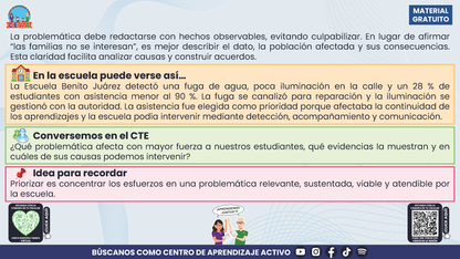 RESUMEN Y ACOMPAÑAMIENTO DOCENTE TEMA: NUESTRO PROGRAMA DE MEJORA CONTINUA ¿CÓMO INICIAMOS SIN PARTIR DE CERO? en PDF