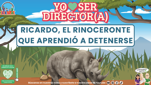 Historias para Directores - Ricardo, el Rinoceronte que Aprendió a Detenerse (Editable en PowerPoint)