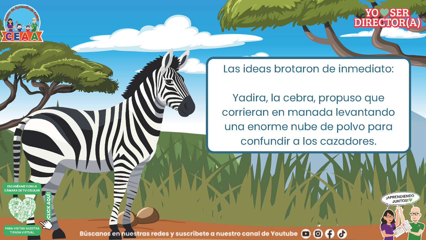 Historias para Directores - Ricardo, el Rinoceronte que Aprendió a Detenerse (Editable en PowerPoint)