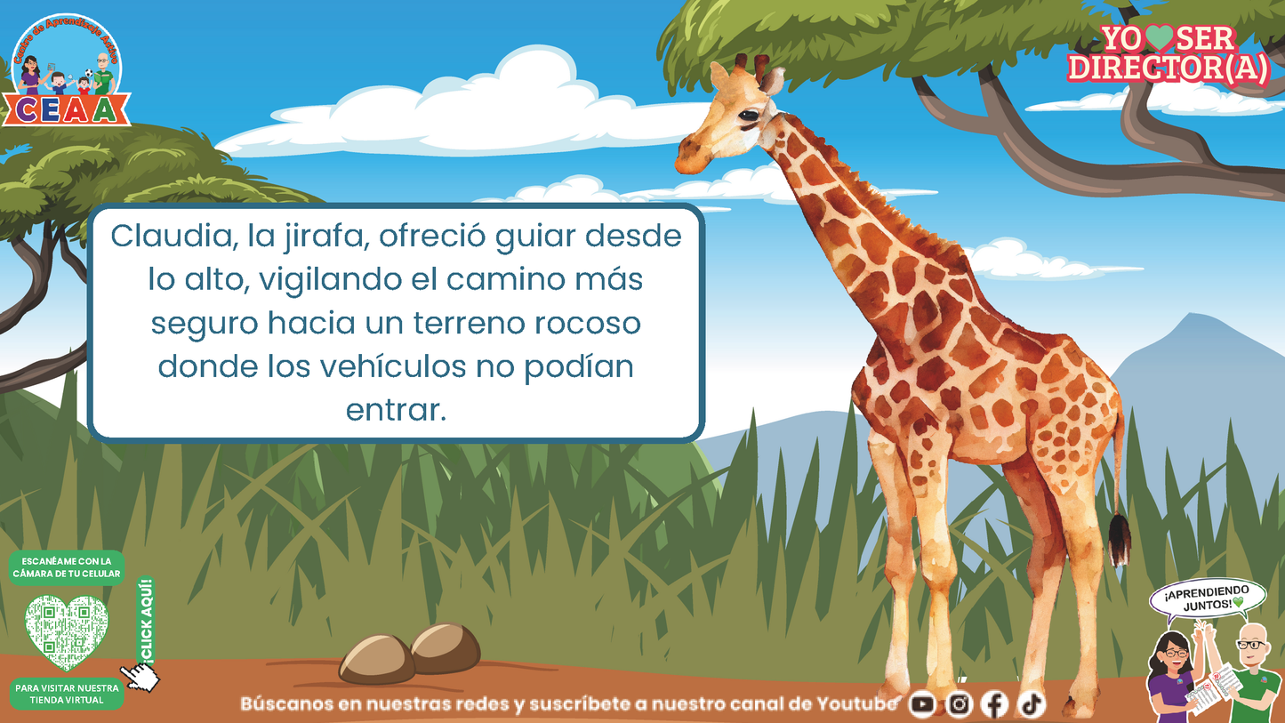 Historias para Directores - Ricardo, el Rinoceronte que Aprendió a Detenerse (Editable en PowerPoint)