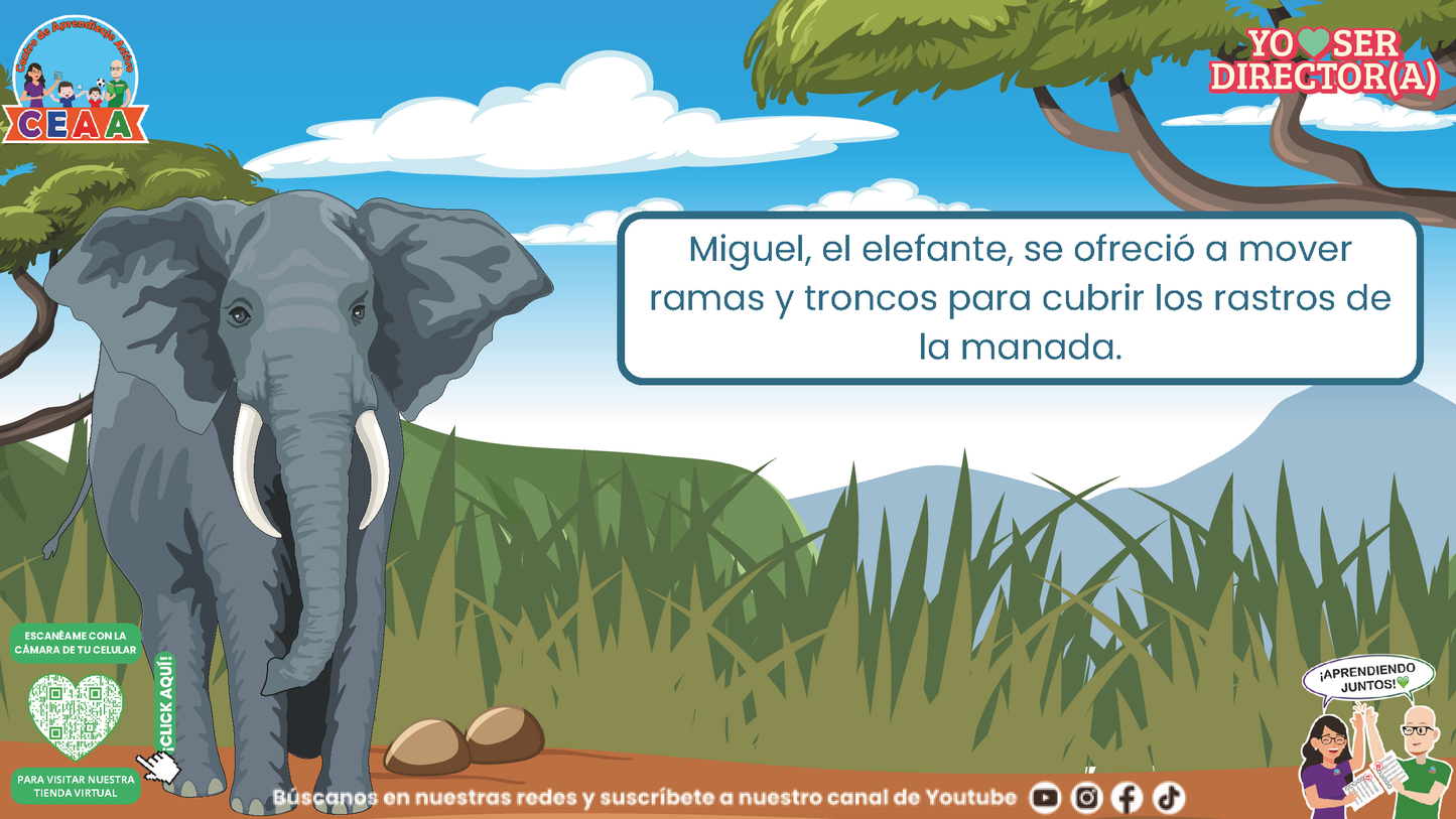 Historias para Directores - Ricardo, el Rinoceronte que Aprendió a Detenerse (Editable en PowerPoint)