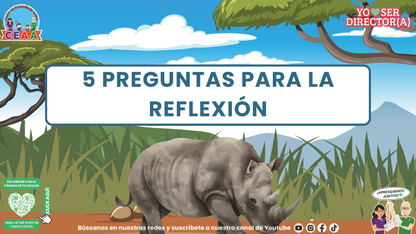 Historias para Directores - Ricardo, el Rinoceronte que Aprendió a Detenerse (Editable en PowerPoint)