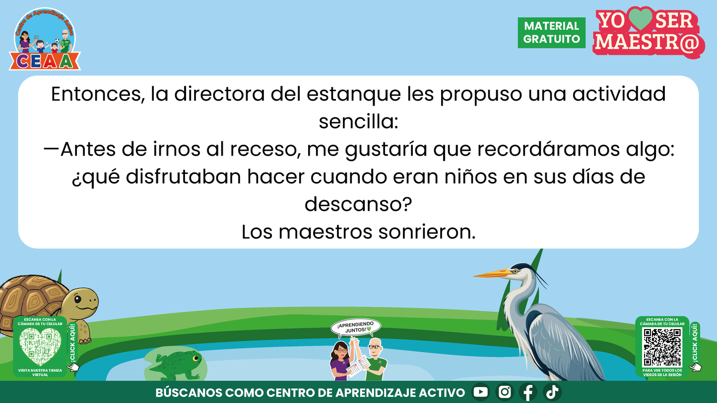 Historias para Maestros - Rita, la ranita maestra y el descanso merecido en PDF