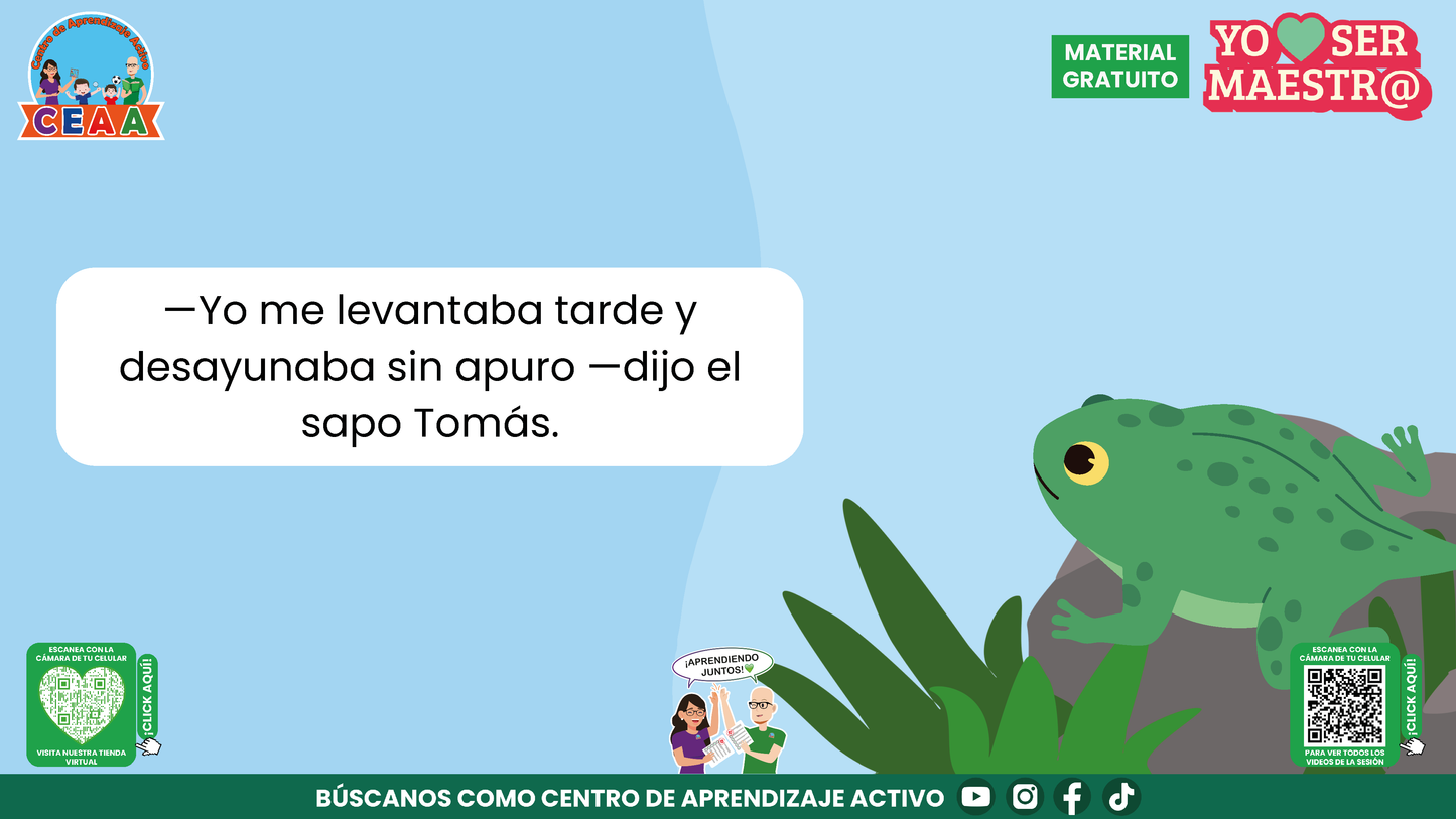 Historias para Maestros - Rita, la ranita maestra y el descanso merecido en PDF