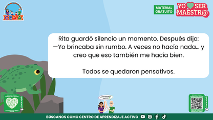 Historias para Maestros - Rita, la ranita maestra y el descanso merecido en PDF