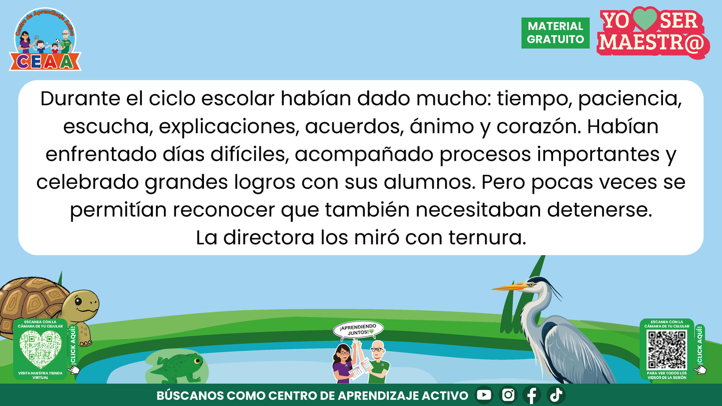 Historias para Maestros - Rita, la ranita maestra y el descanso merecido en PDF