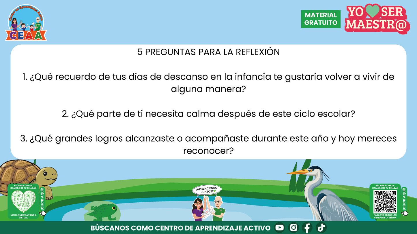 Historias para Maestros - Rita, la ranita maestra y el descanso merecido en PDF