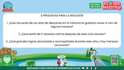 Historias para Maestros - Rita, la ranita maestra y el descanso merecido en PDF