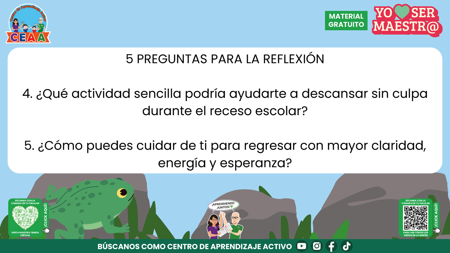 Historias para Maestros - Rita, la ranita maestra y el descanso merecido en PDF