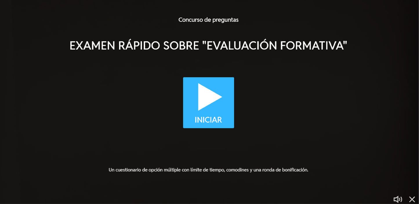 JUEGO INTERACTIVO #45 EXÁMEN RÁPIDO EVALUACIÓN FORMATIVA