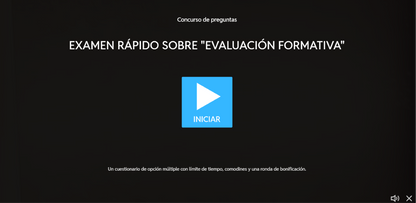 JUEGO INTERACTIVO #45 EXÁMEN RÁPIDO EVALUACIÓN FORMATIVA
