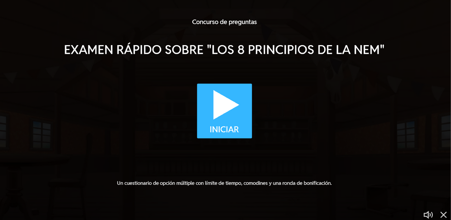 JUEGO INTERACTIVO #49 EXAMEN RÁPIDO LOS 8 PRINCIPIOS DE LA NEM