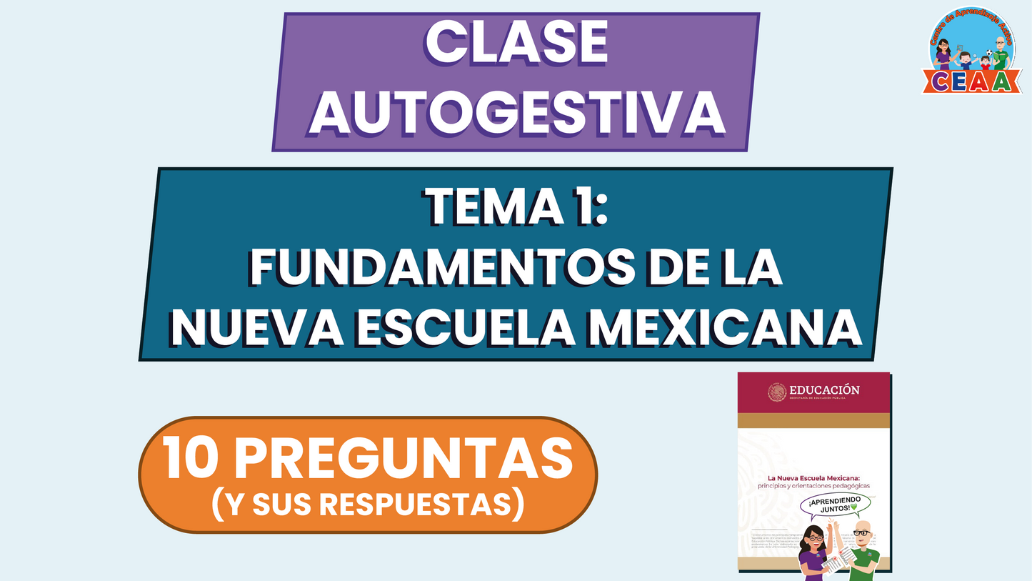 Clase Autogestiva Tema: 1