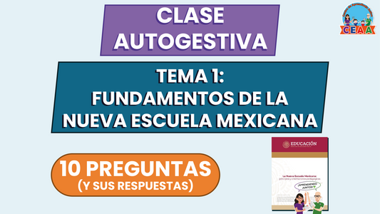 Clase Autogestiva Tema: 1