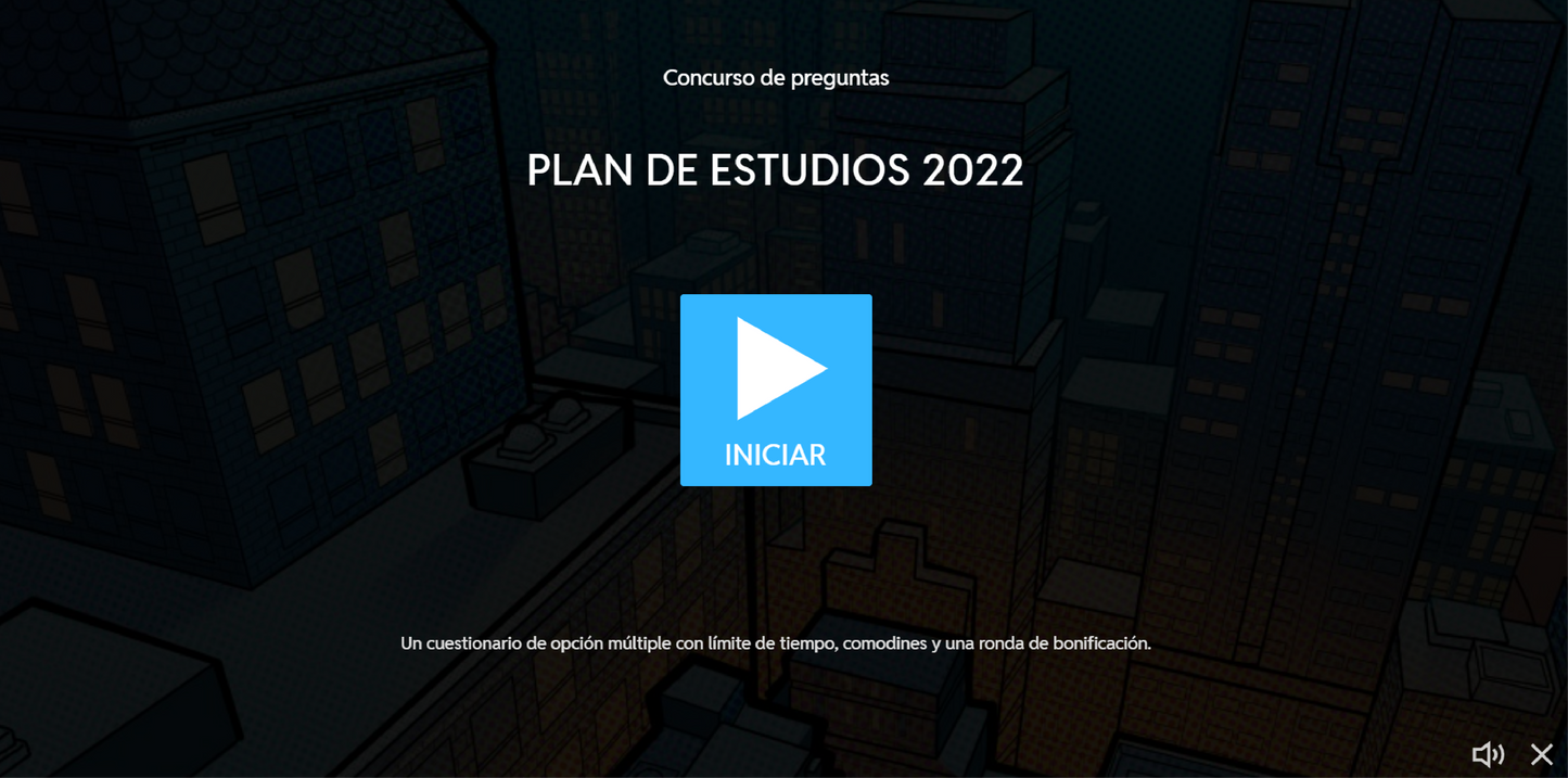 JUEGO INTERACTIVO #35 EXÁMEN RÁPIDO PLAN DE ESTUDIOS 2022