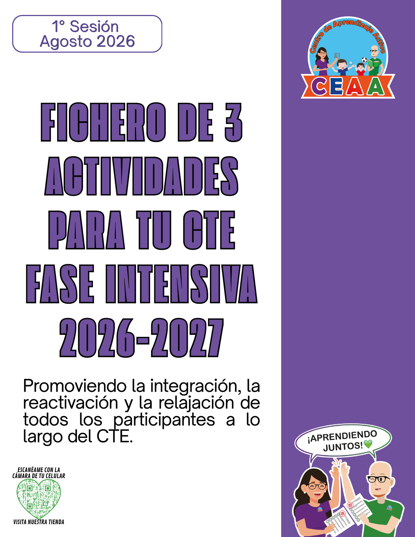 FICHERO DE 3 ACTIVIDADES PARA TU CTE FASE INTENSIVA SESIÓN 1 2026-2027