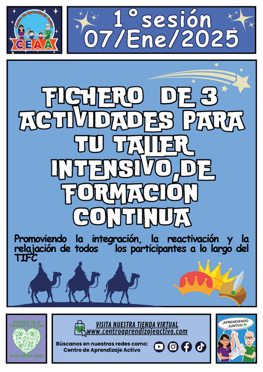 Fichero 3 Actividades para tu Taller Intensivo Enero 2025 Sesión 1