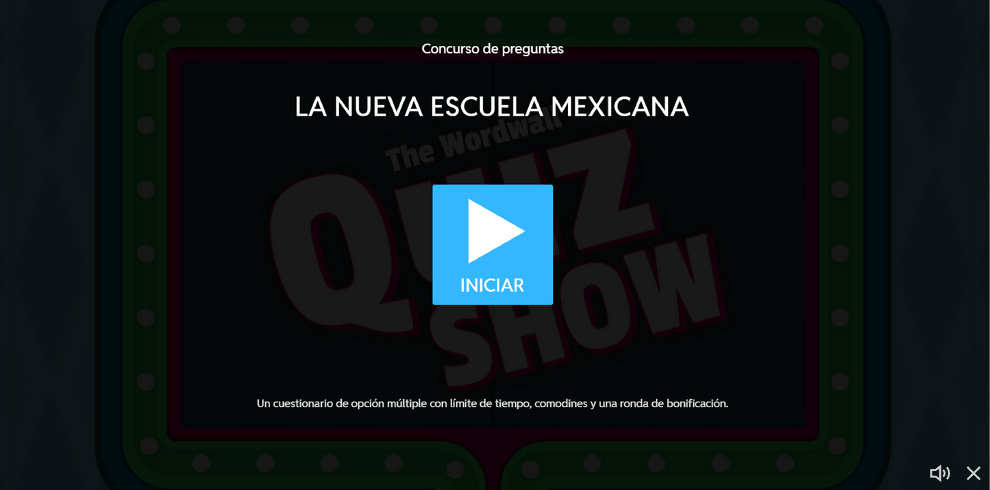 JUEGO INTERACTIVO #34 EXÁMEN RÁPIDO LA NUEVA ESCUELA MEXICANA