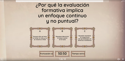JUEGO INTERACTIVO #45 EXÁMEN RÁPIDO EVALUACIÓN FORMATIVA
