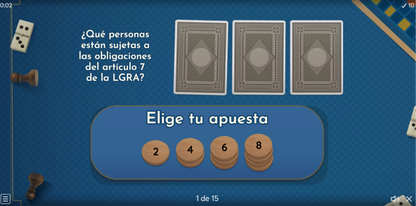 JUEGO INTERACTIVO #5 EXÁMEN RÁPIDO: LEY GENERAL DE RESPONSABILIDAD - Media Superior