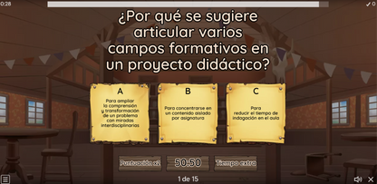 JUEGO INTERACTIVO #38 EXÁMEN RÁPIDO LOS 4 CAMPOS FORMATIVOS DESDE LA MEJOREDU