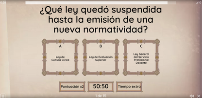 JUEGO INTERACTIVO #37 EXÁMEN RÁPIDO ARTÍCULO TERCERO CONSTITUCIONAL