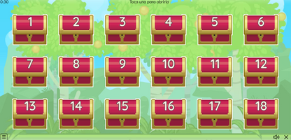 3 Juegos Interactivos CTE Multigrado Tema 1 (Requieren conexión a internet)
