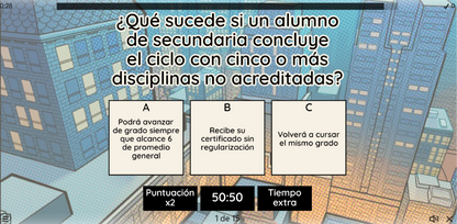 JUEGO INTERACTIVO #46 EXAMEN RÁPIDO ACUERDO NÚMERO 10/09/23