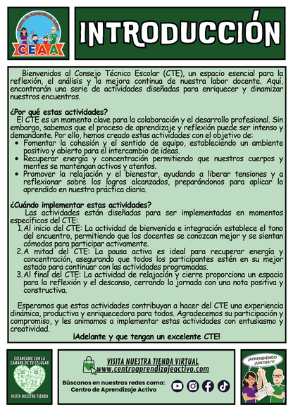Fichero de 3 Actividades para tu CTE Educación Primaria Tema 1
