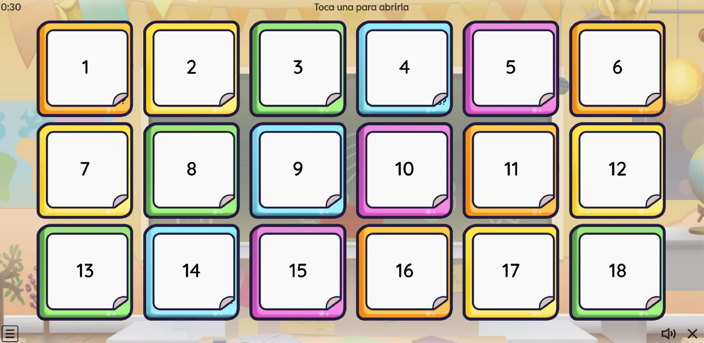 3 Juegos Interactivos CTE Multigrado Tema 3 (Requieren conexión a internet)