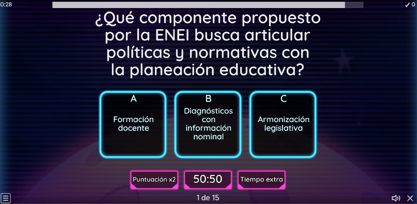 JUEGO INTERACTIVO #36 EXÁMEN RÁPIDO ESTRATEGIA NACIONAL EQUIDAD E INCLUSIÓN