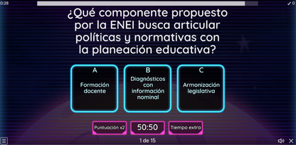 JUEGO INTERACTIVO #36 EXÁMEN RÁPIDO ESTRATEGIA NACIONAL EQUIDAD E INCLUSIÓN